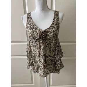 Love Sam 100% Silk Tank Top